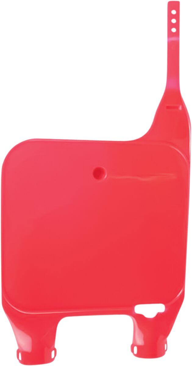 Ufo Red Ho02629#067 - Front Number Board - Honda Cr 125/250/500 1990-94