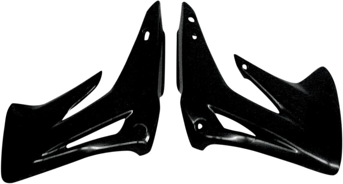 HO03630#001 - UFO Radiator Scoops - Honda CR85 2003-08 - Black