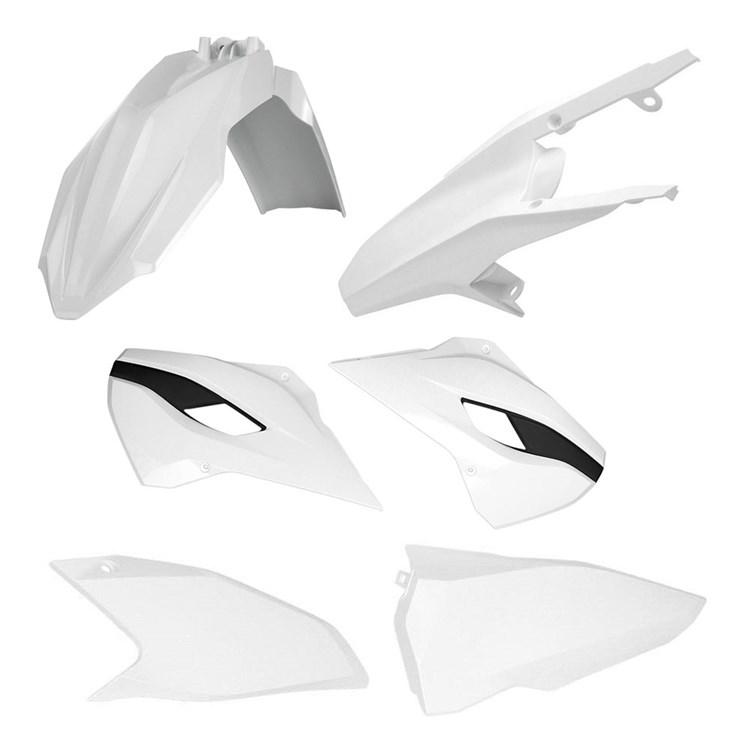 Polisport White Plastics Kit - Husqvarna Te/Fe 2014-16