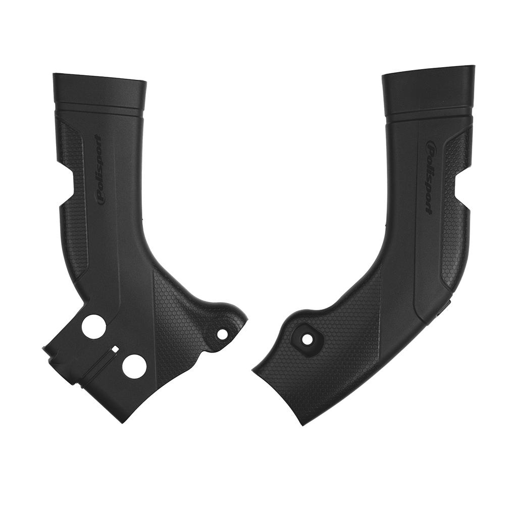 Polisport Black Frame Protectors - Honda Crf250r & Crf250rx 2020-21, Crf450r & Crf450rx 2019-20