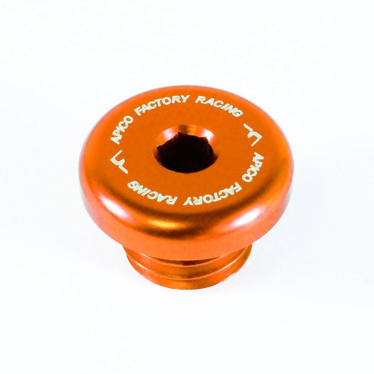 Apico Orange Clutch Oil Filler Plug - Montesa 4Rt 2005-2023, Beta Rev/Evo 4T 2007-23