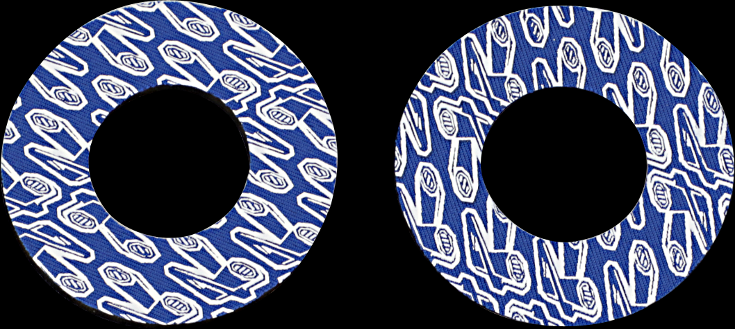 Renthal Handlebar Grip Donutz - Blue