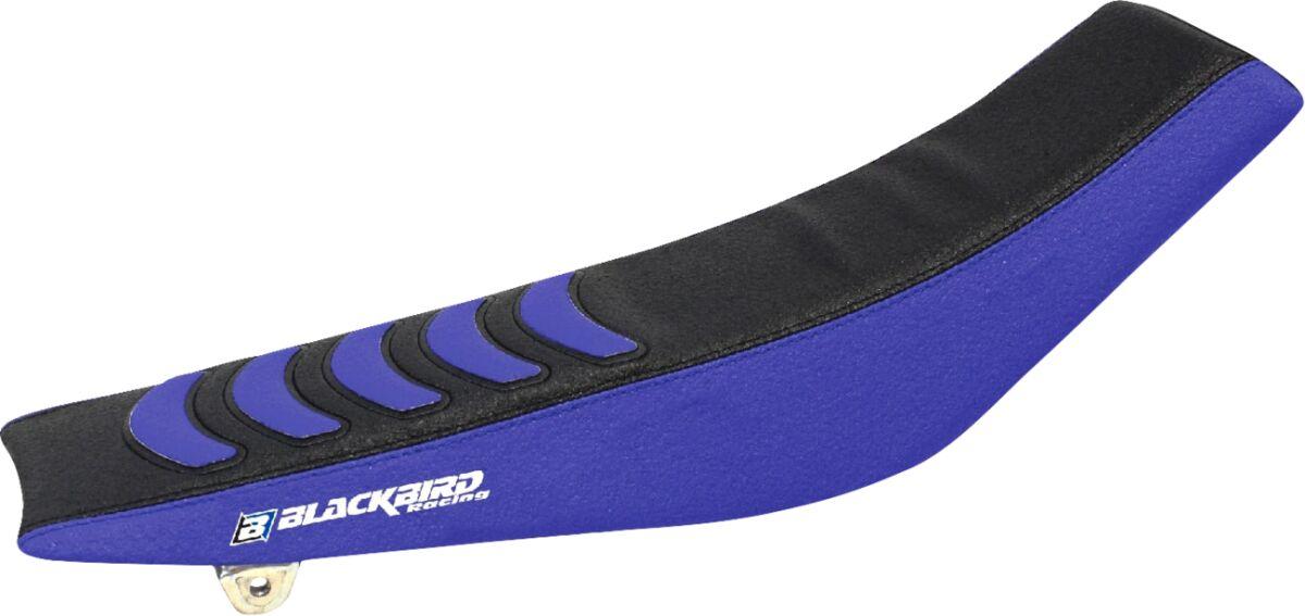 1248H - Blackbird Double Grip 3 Seat Cover - Yamaha YZF250 2014-18, YZF450 2014-17 - Blue/Black