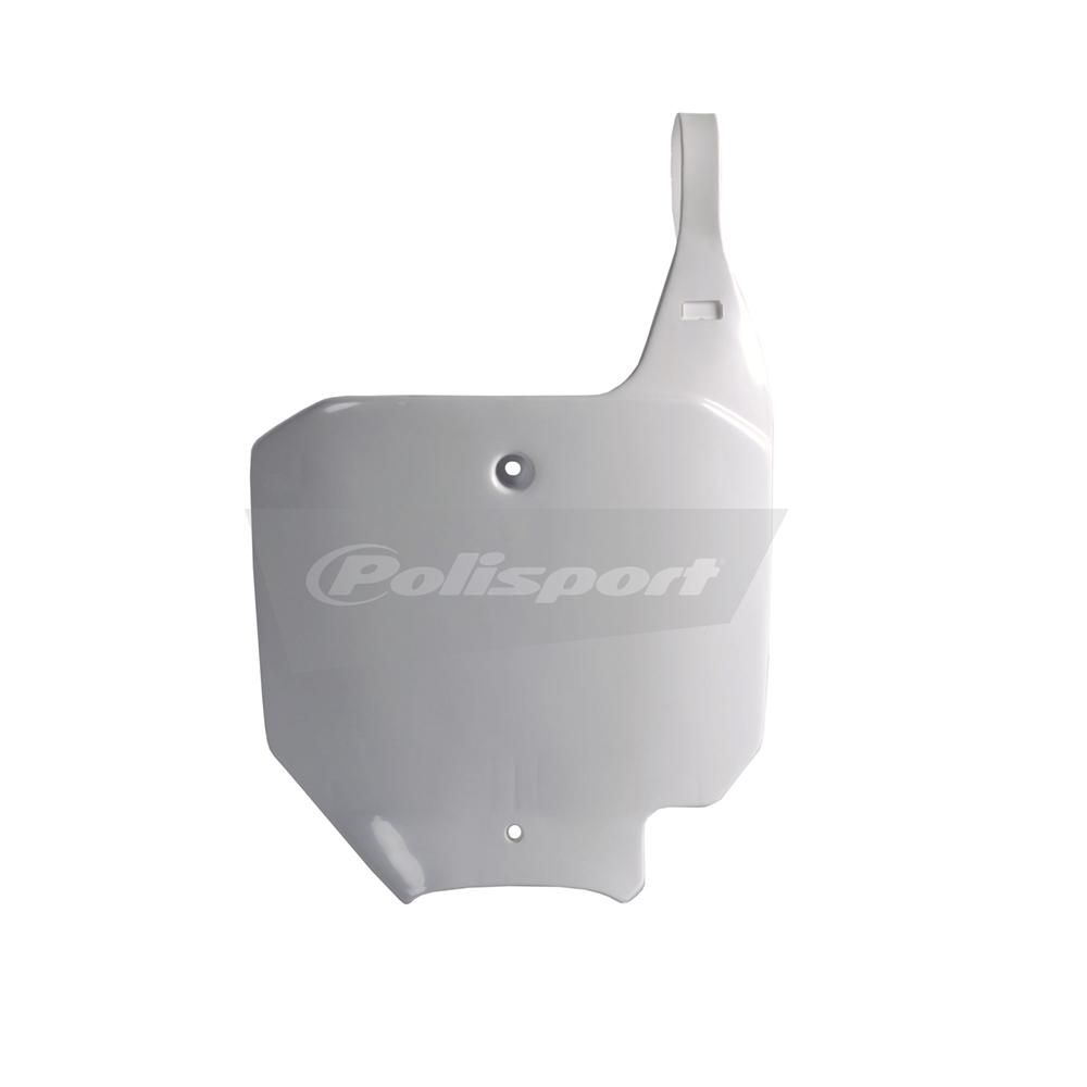 Polisport White Front Number Board - Honda Cr 80/85 1996-2006
