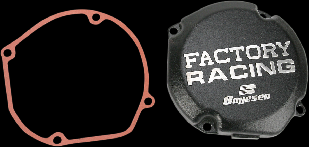 Boyesen Ignition Cover - Suzuki RM250 1996-2008 - Black
