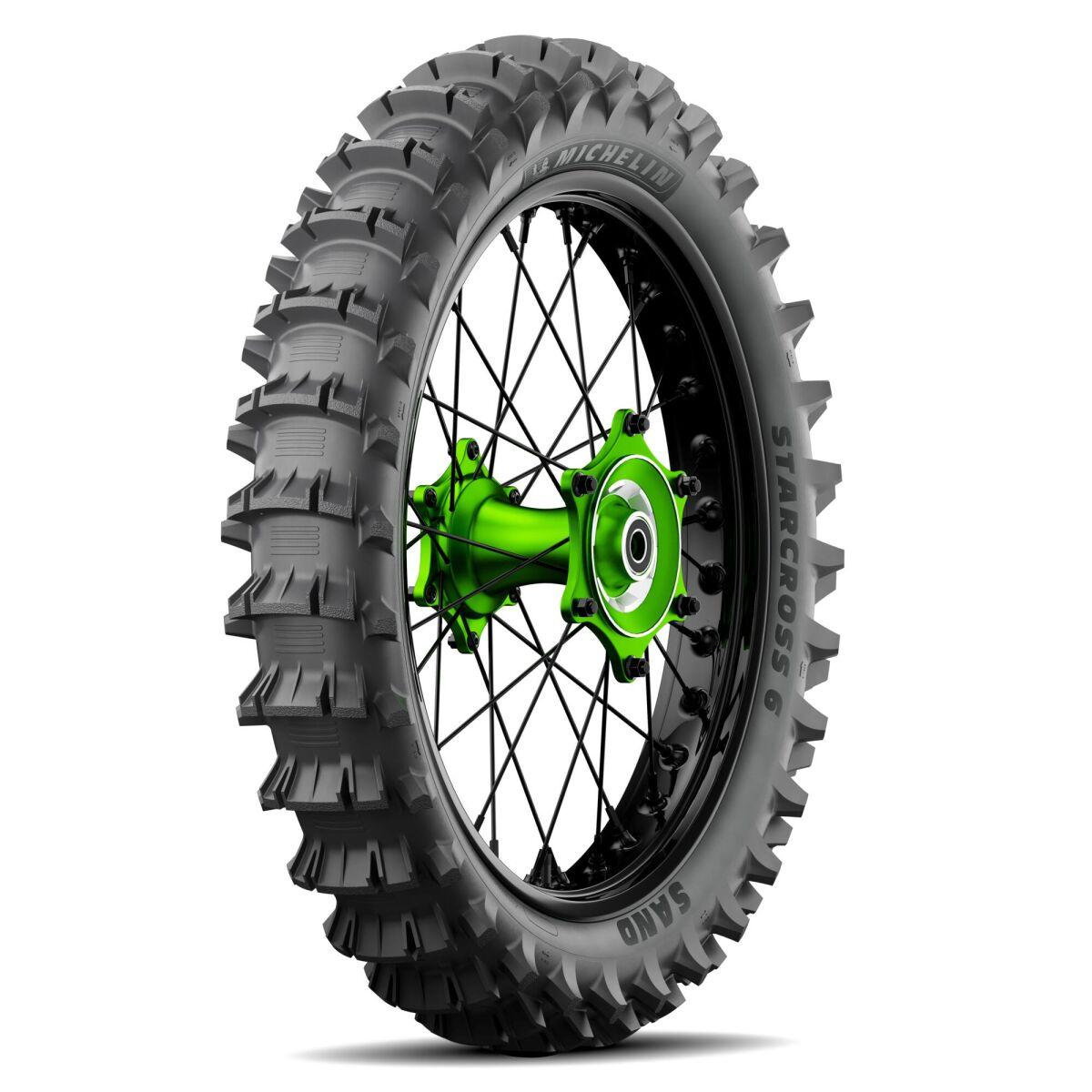 599666 - Michelin Starcross 6 Sand 62M Rear Tyre - 110/90-19"