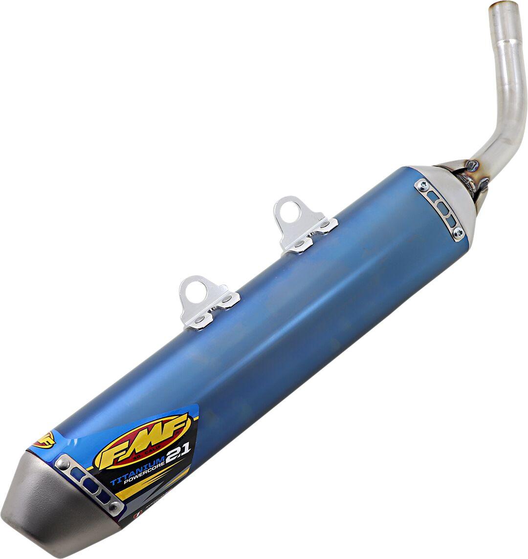 025279 - FMF Powercore 2.1 Extreme Blue Slip-On Silencer For Beta RR 200/250 2021-22