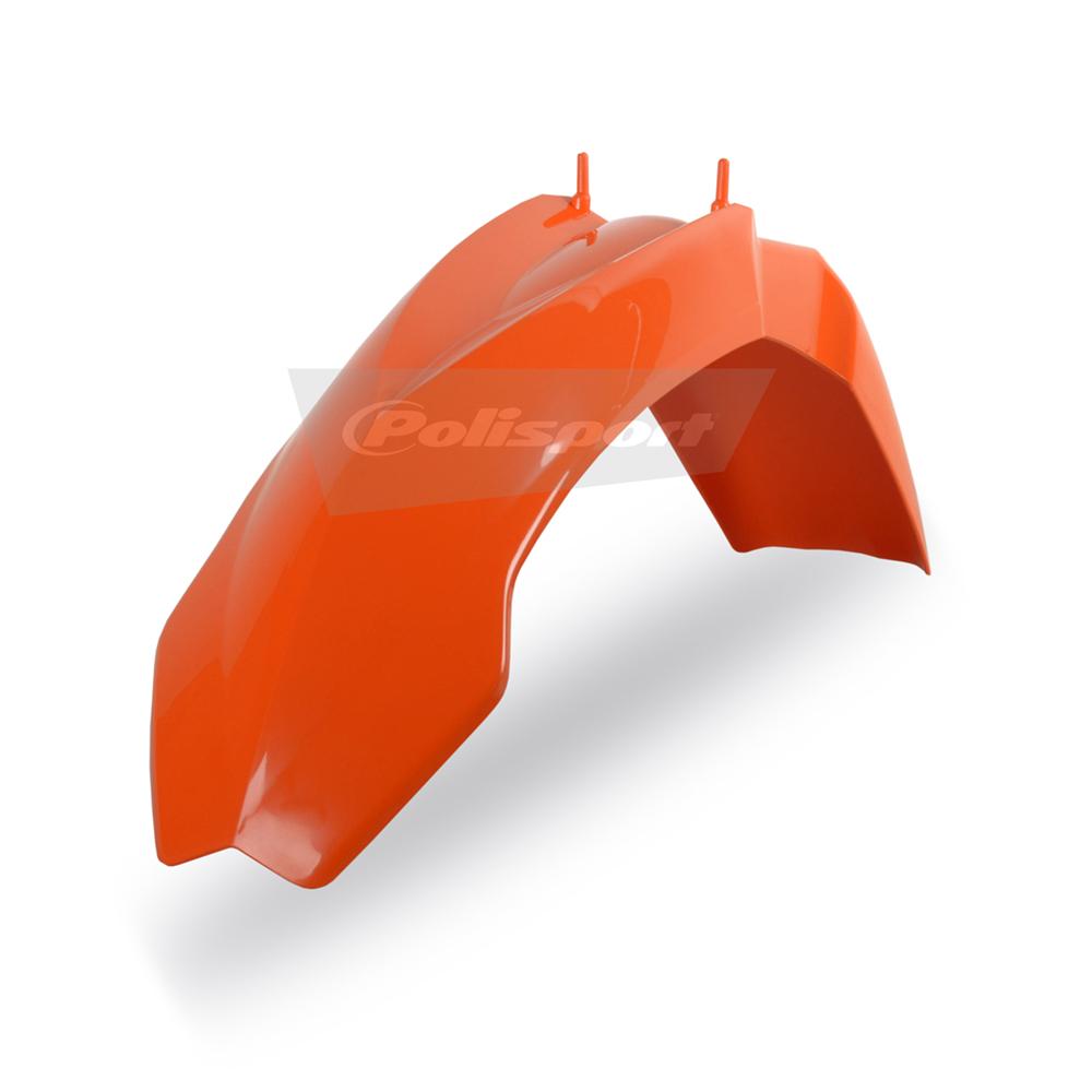 Polisport Orange Front Fender - Ktm Sx 1999-2006, Exc/Exc-F 1999-2007