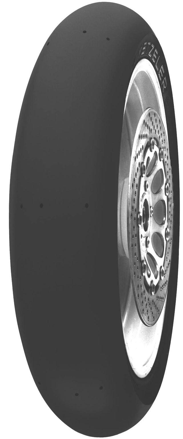 2698500 - Metzeler Racetec RR Slick TL Front Tyre - 120/70-17"