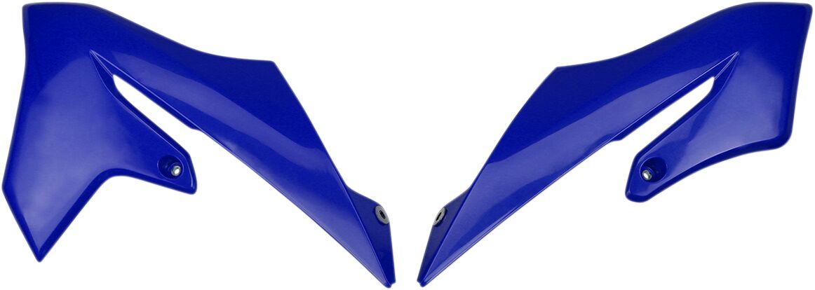 YA04867#089 - UFO Radiator Scoops - Yamaha YZ65 2019-22 - Blue