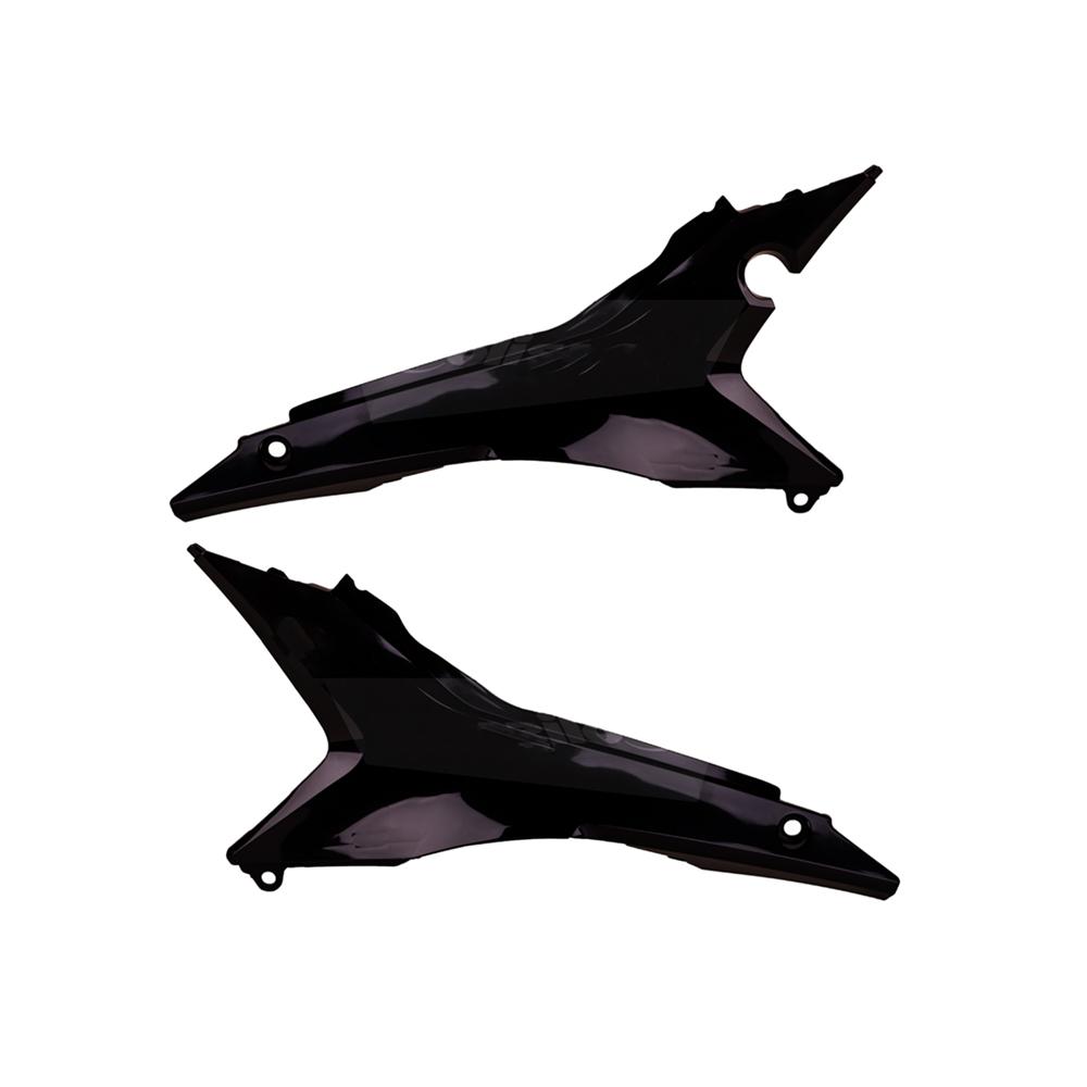 Polisport Black Side Panels - Honda Crf250r 2014-17, Crf450r 2013-16