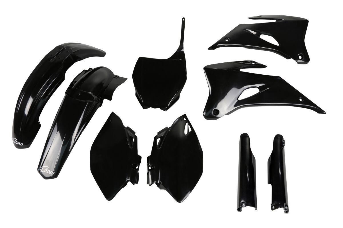 YAKIT305F@001 - UFO Full Plastics Kit - Yamaha YZF 250/450 2006-09 - Black