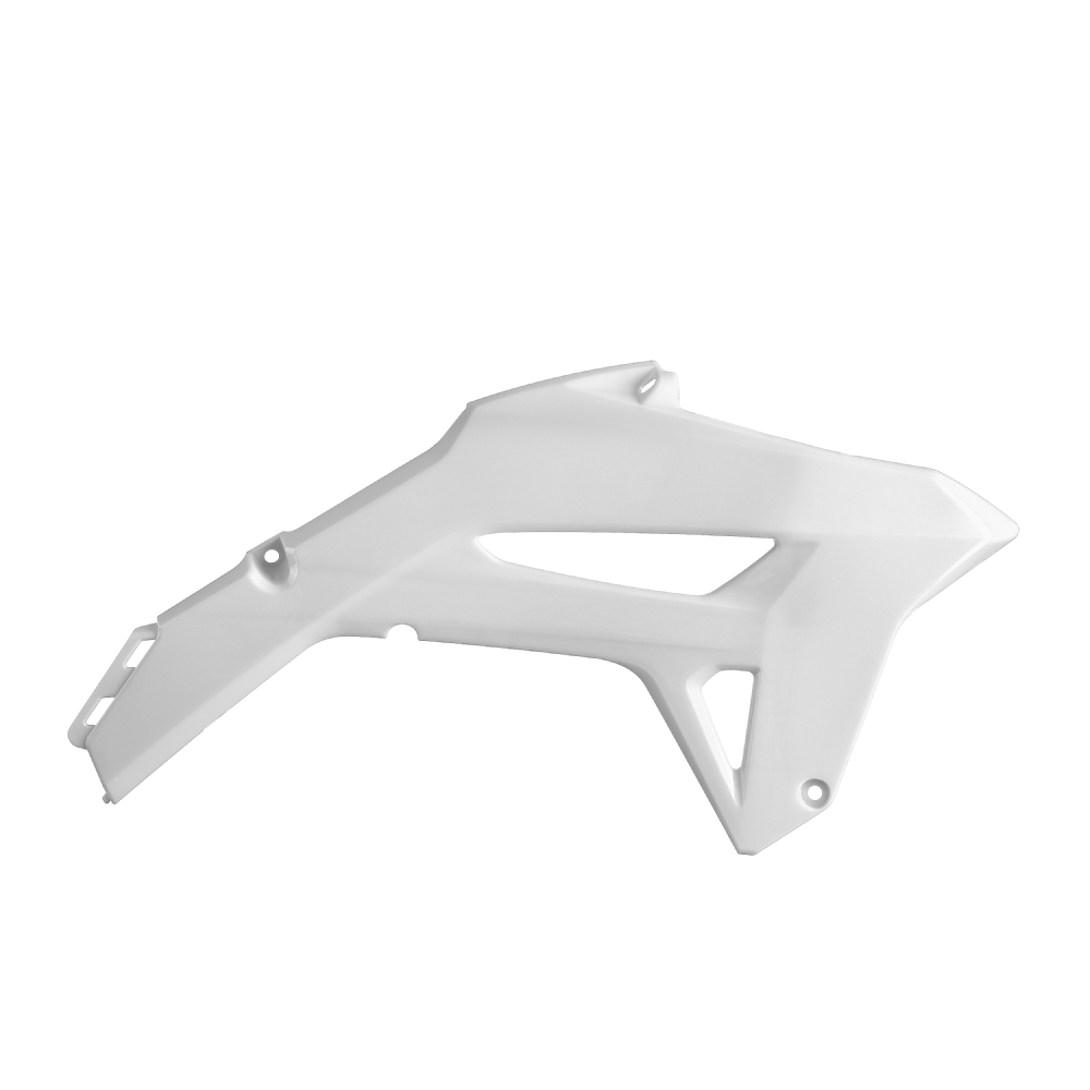 Polisport White Radiator Scoops - Honda Crf250r 2022-23, Crf450r 2021-23