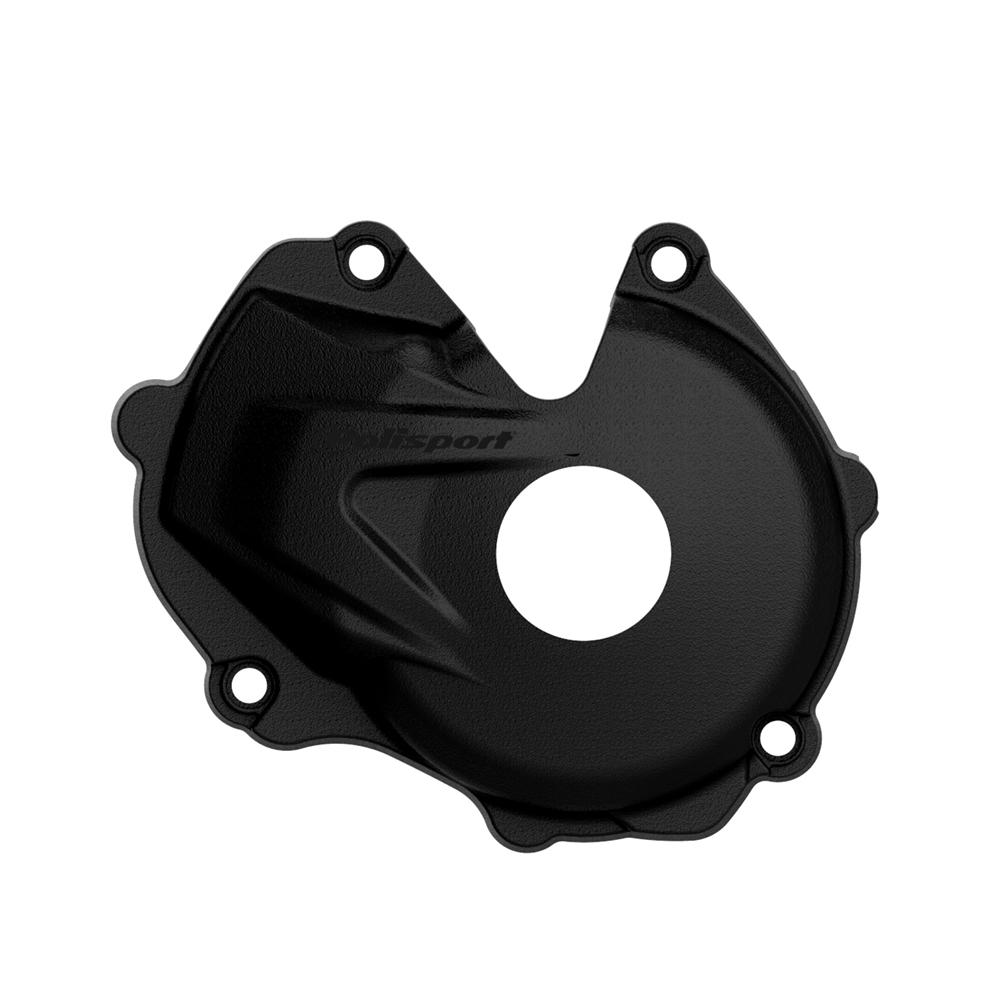Polisport Black Ignition Cover Protector - Kawasaki Kxf450 2016-18