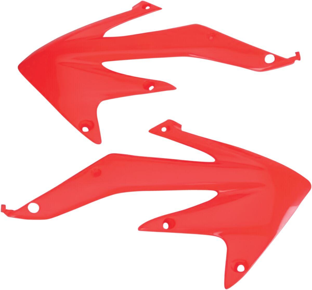 Ufo Red Ho04600#070 - Radiator Scoops - Honda Crf450x 2005-07