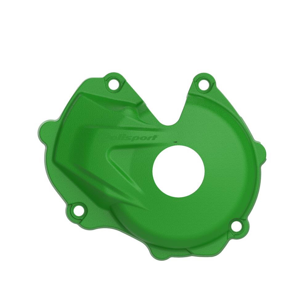 Polisport Green Ignition Cover Protector - Kawasaki Kxf450 2016-18