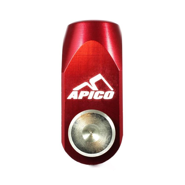 Apico Red Rear Brake Clevis - Yamaha Yz 125/250 & Yzf/Wrf 250/450 2003-24, Suzuki Rmz250 2007-24, Rmz450 2005-24