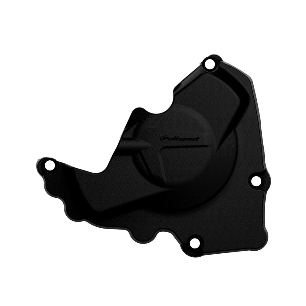 Polisport Black Ignition Cover Protector - Honda Crf250r 2010-17