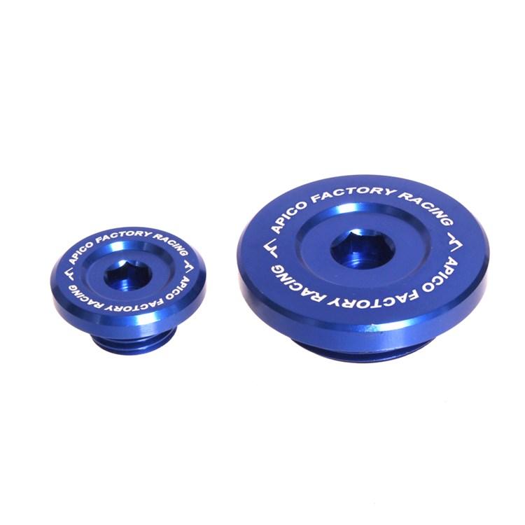 Apico Blue Engine Plug - Yamaha Yzf450 2006-09, Wrf250 2003-14, Wrf450 2003-15