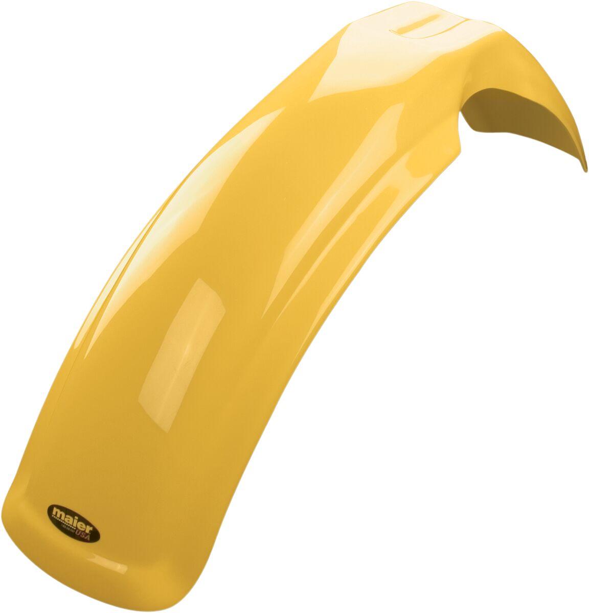 183504 - M18350 - Maier Front Fender - Yamaha YZ125 1977-91, YZ250 1980-91 - Yellow