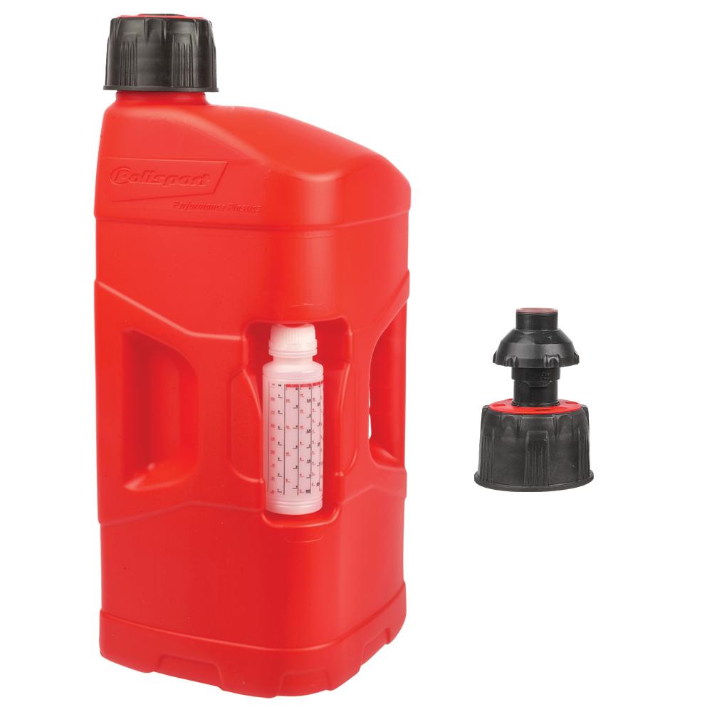 Polisport Pro-Octane Fuel Can Quick Fill Cap - 20L & 250Ml Oil Mixer