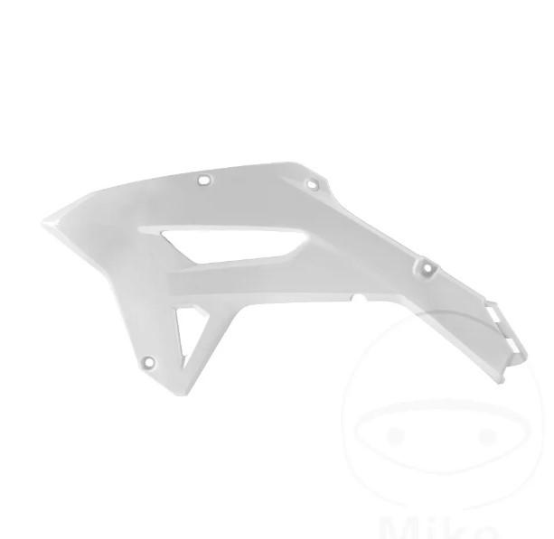 Polisport White Radiator Scoops - Honda Crf250rx 2022-23, Crf450rx 2021-23