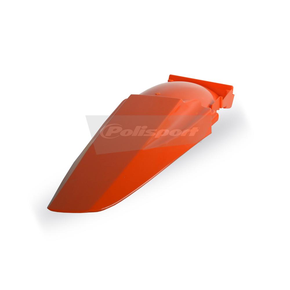 Polisport Orange Rear Fender - Ktm Sx/Exc125 1998-2003, Sx/Exc525 2000-03
