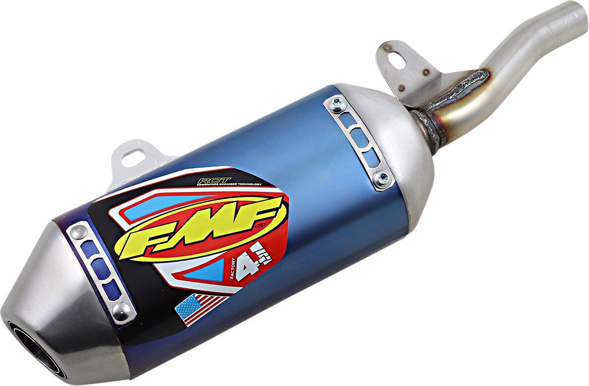 041593 - FMF Factory 4.1 Slip-On Silencer For Honda CRF110F 2019-22