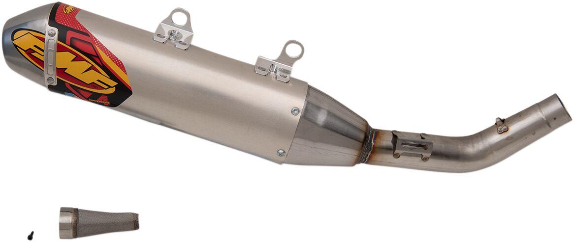 045626 - FMF PowerCore 4 HEX Slip-On Silencer For Husqvarna FC 250/350/450 & KTM SXF 250/350/450 2019-22