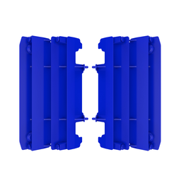 Polisport Blue Radiator Louvres - Yamaha Yz 125/250 2005-21
