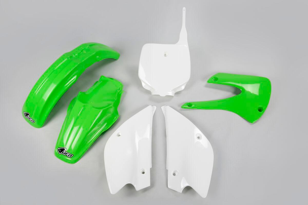 Ufo Kakit206@999 - Plastics Kit - Kawasaki Kx80 2000 - Oem