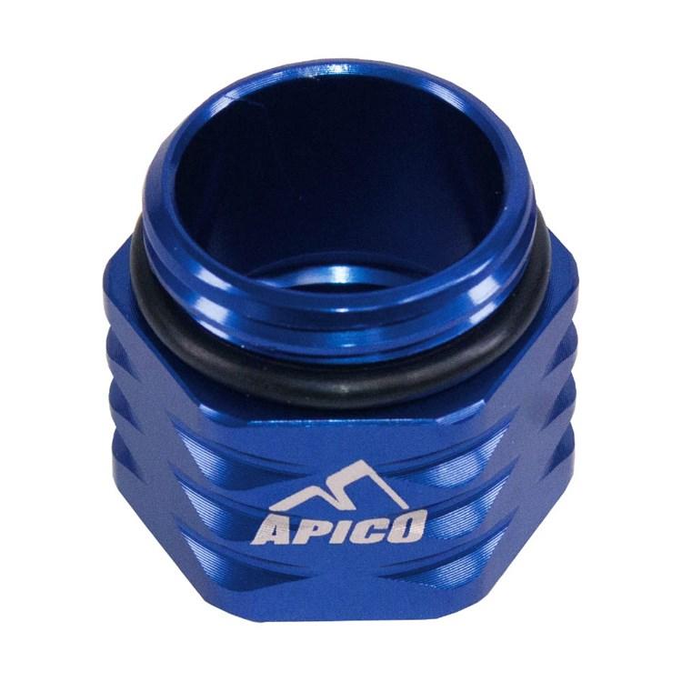 Apico Blue Rear Brake Cooling Extension - Husqvarna Tc/Fc 125-450 2018, Te/Tx/Fe/Fx 125-501 2018-21