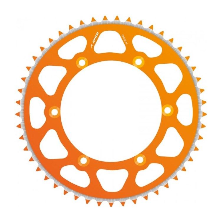 Apico Orange Evolite Rear Sprocket - Ktm Sx85 2003-24 - / 50T