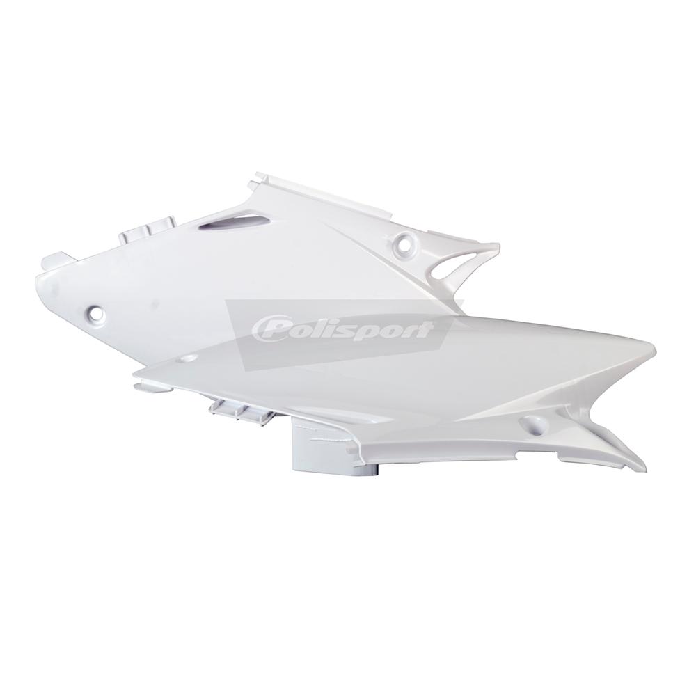 Polisport White Side Panels - Honda Cr 125/250 2002-07