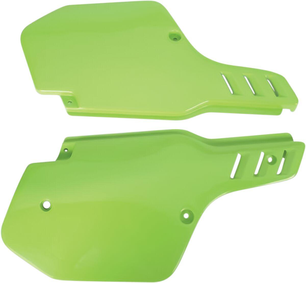 Ufo Green Ka02713#026 - Side Panels - Kawasaki Kx 125/250 1988-89, Kx500e 1988-2002