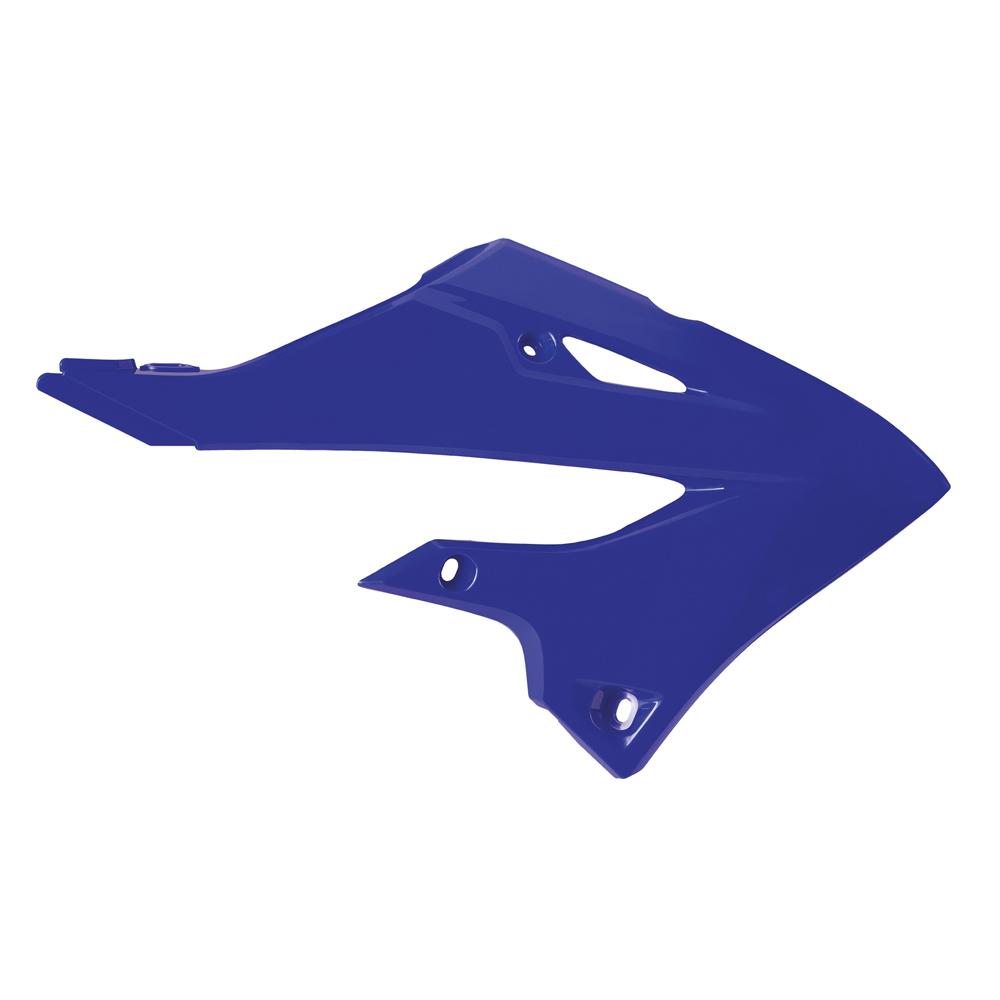 Polisport Blue Radiator Scoops - Yamaha Yz 125/250 2022-23, Yz 125/250X 2023 - (Oem)