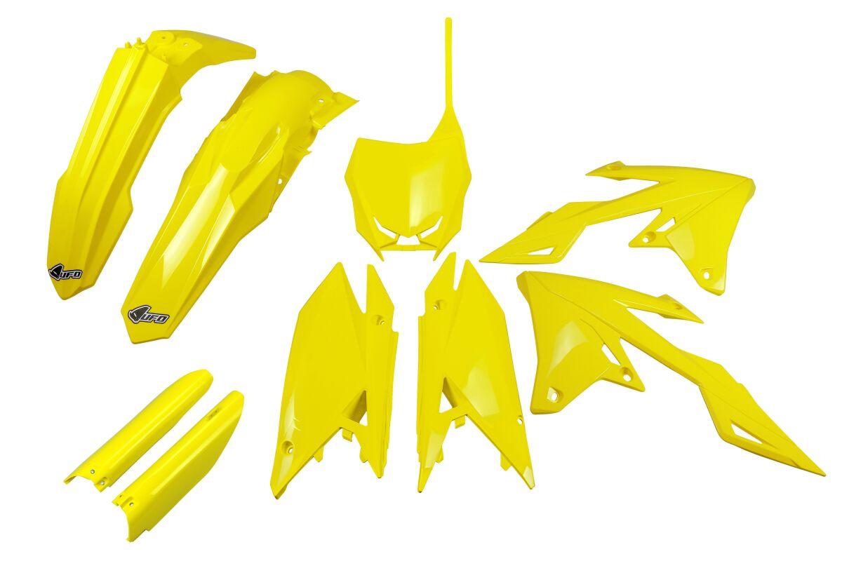 UFO PLAST Full Kit Yellow Suzuki RMZ 450 2018-2024 - Image 2