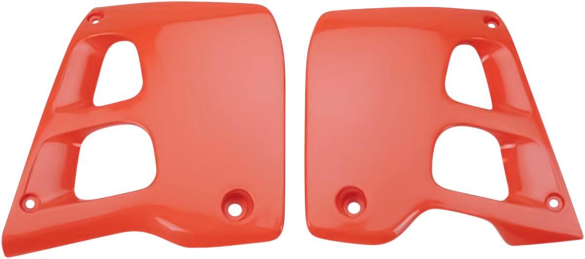 Ufo Orange Ho02625#121 - Radiator Scoops - Honda Cr125 1991-92, Cr250 1990-91 - Cr