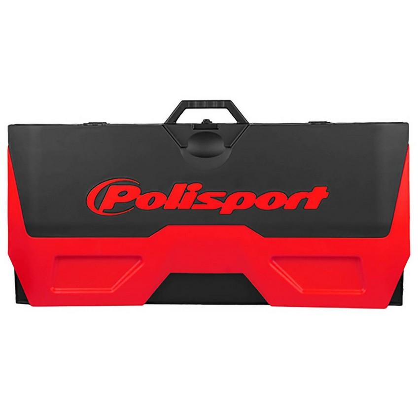 Polisport Foldable Workshop Moto Pad Matt - Black/ Red image 2