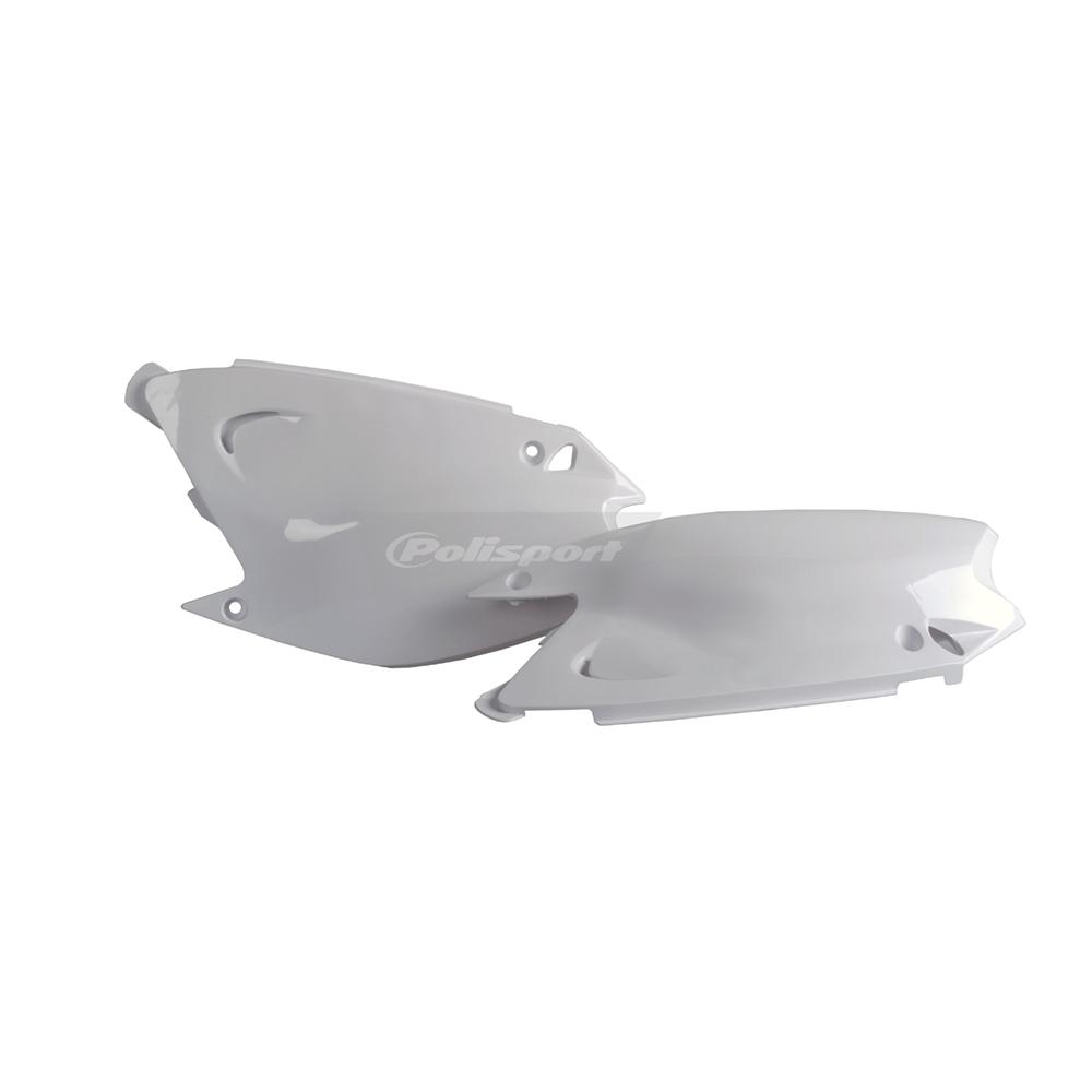 Polisport White Side Panels - Kawasaki Kx 125/250 2003-08