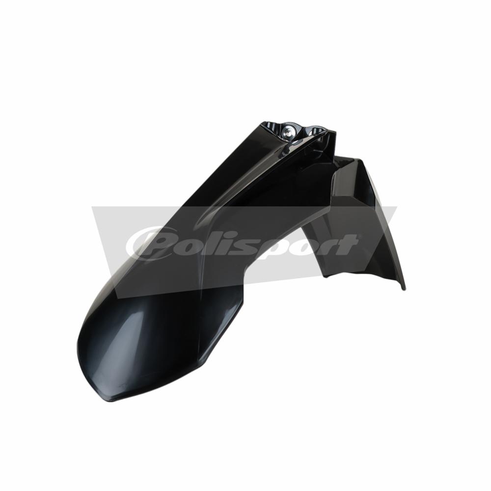 Polisport Black Front Fender - Ktm Sx/Sxf 2013-15, Sx250 2016, Exc/Exc-F 2014-16