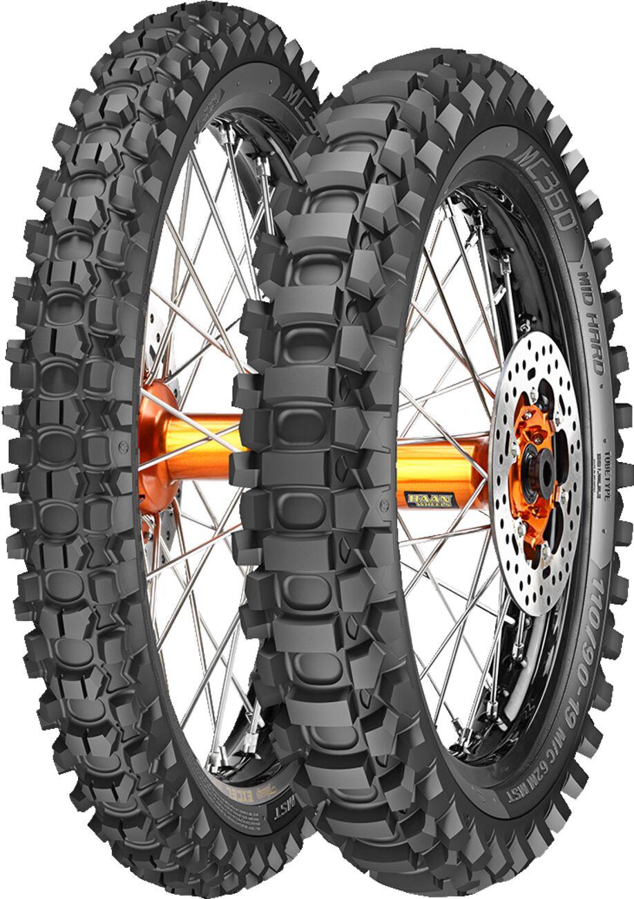 2900800 - Metzeler MC360 Mid Hard 54M Front Tyre - 90/90-21"