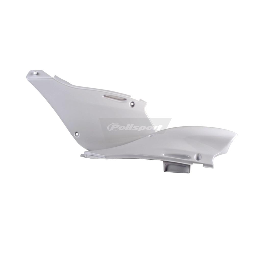 Polisport White Side Panels - Kawasaki Kx 125/250 1999-2002
