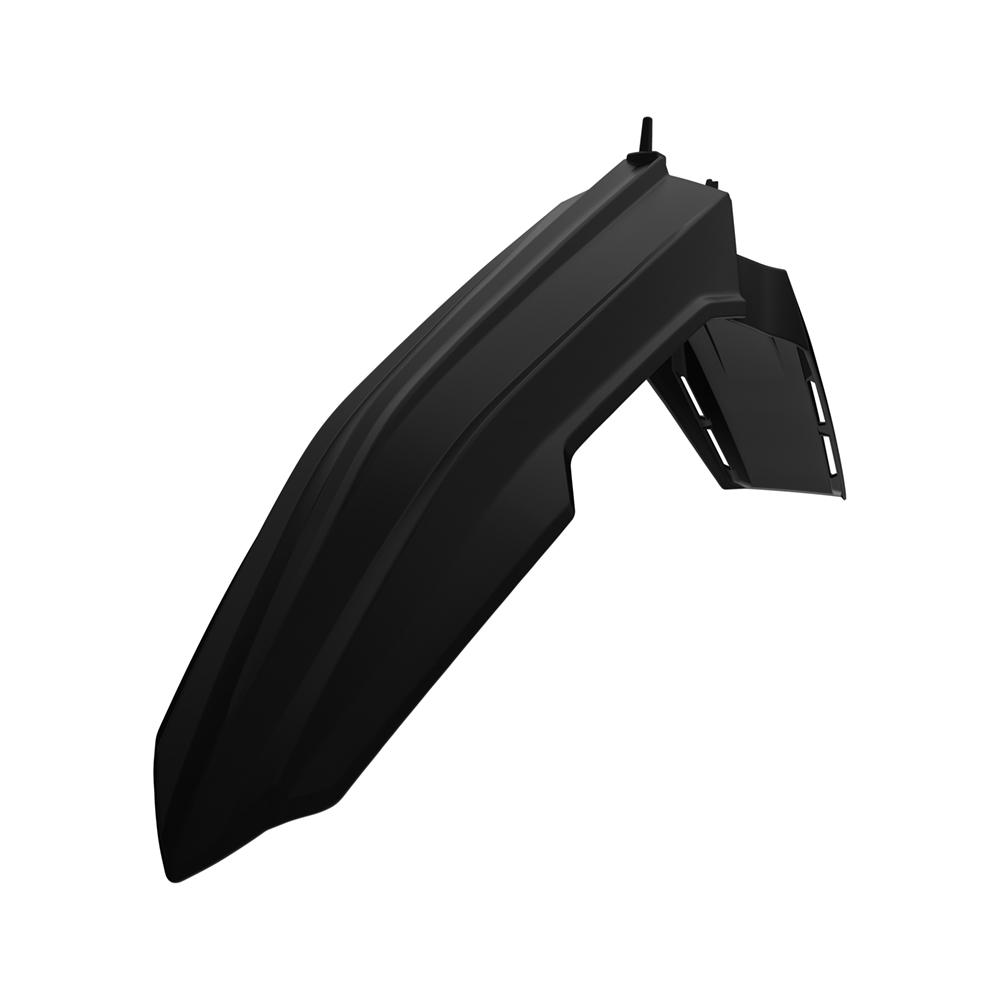 Polisport Black Front Fender - Suzuki Rmz250 2019-23, Rmz450 2018-23