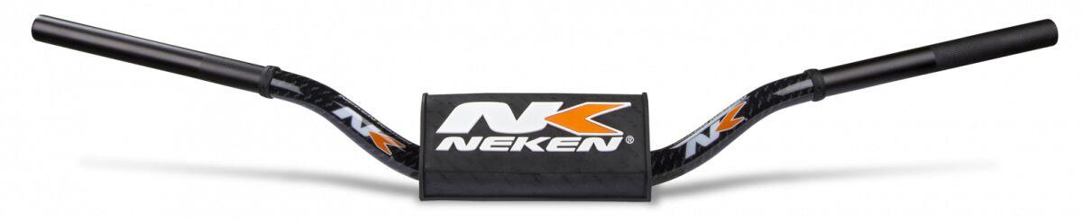R00182C-BK - Neken K-Bar Radical Design Fat Bar Handlebars - Black/ White