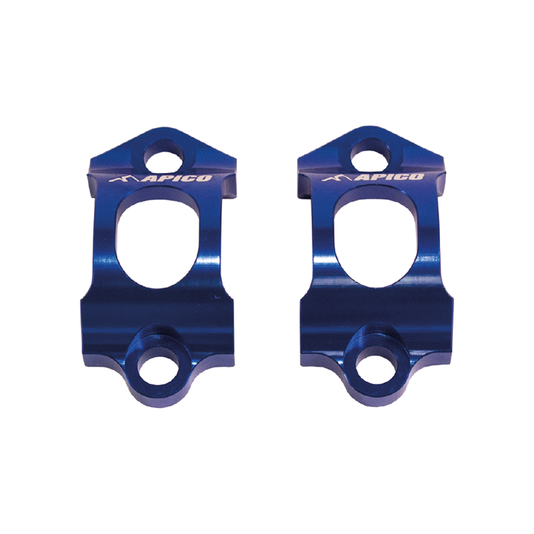 Apico Blue Ajp & Braktec Master Cylinder Clamp Set