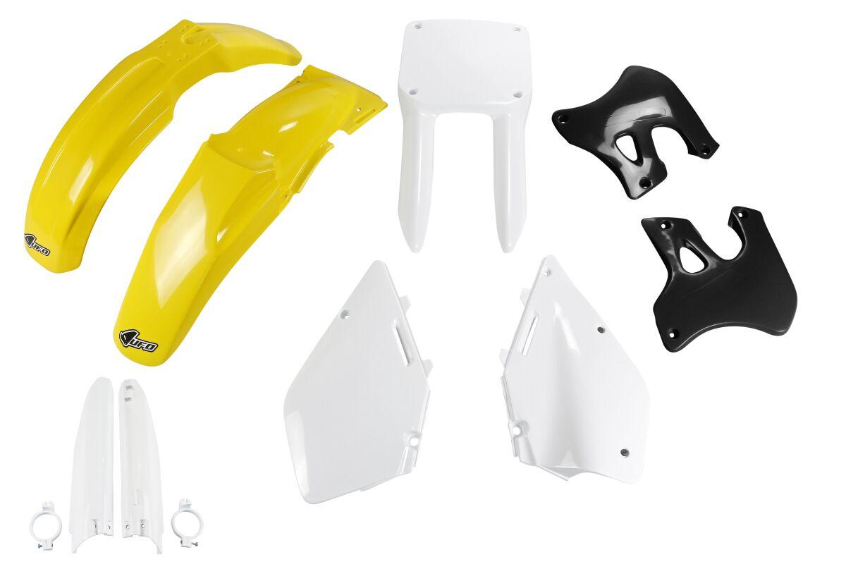 Ufo Sukit393f@999 - Full Plastics Kit - Suzuki Rm 125/250 1996-98 - Oem