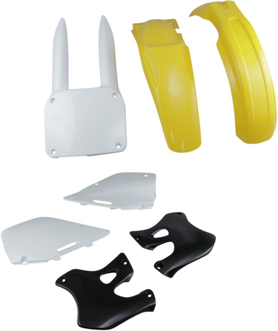 Ufo Sukit393f@999 - Sukit393@999 - Full Plastics Kit - Suzuki Rm 125/250 1996-98 - Oem