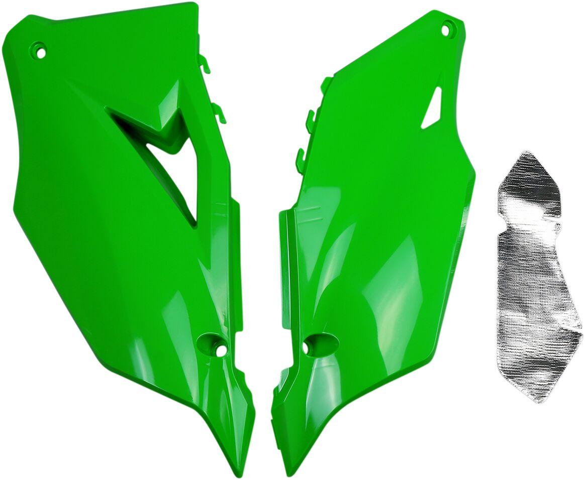 Ufo Green Ka04752#026 - Side Panels - Kawasaki Kxf450 2019-21