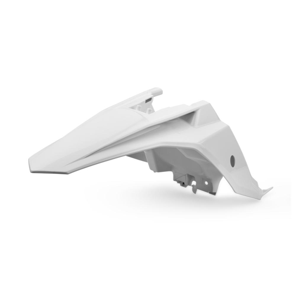 Polisport White Rear Fender - Ktm Sx65 2016-23